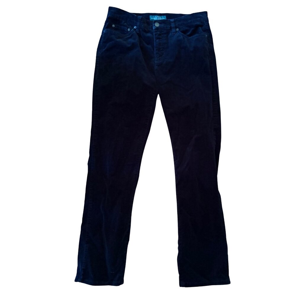 Ralph Lauren Black Straight Leg Pants